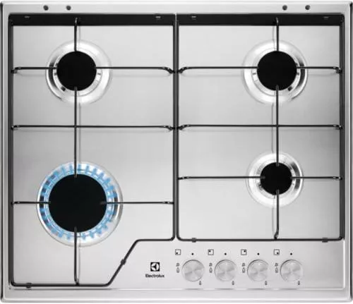 Газовая варочная поверхность Electrolux KGS6424SX RU, серебристый