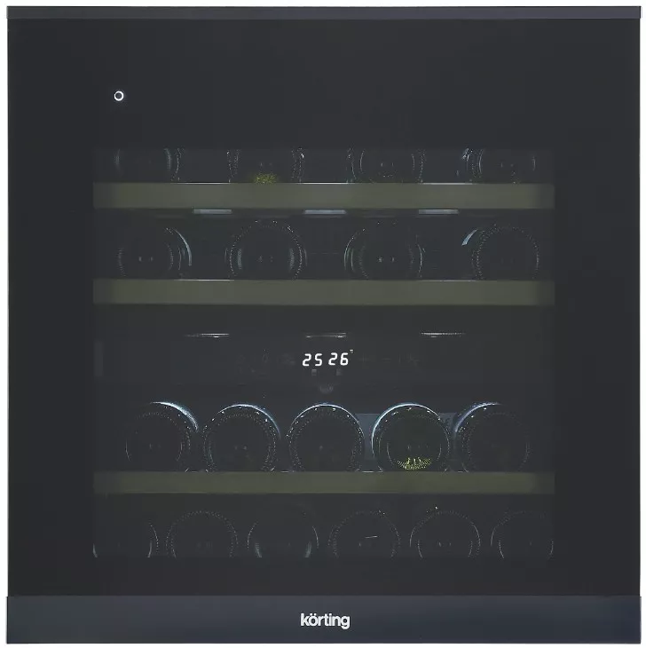 Встраиваемый винный шкаф Korting KFW 604 DB GXN RU