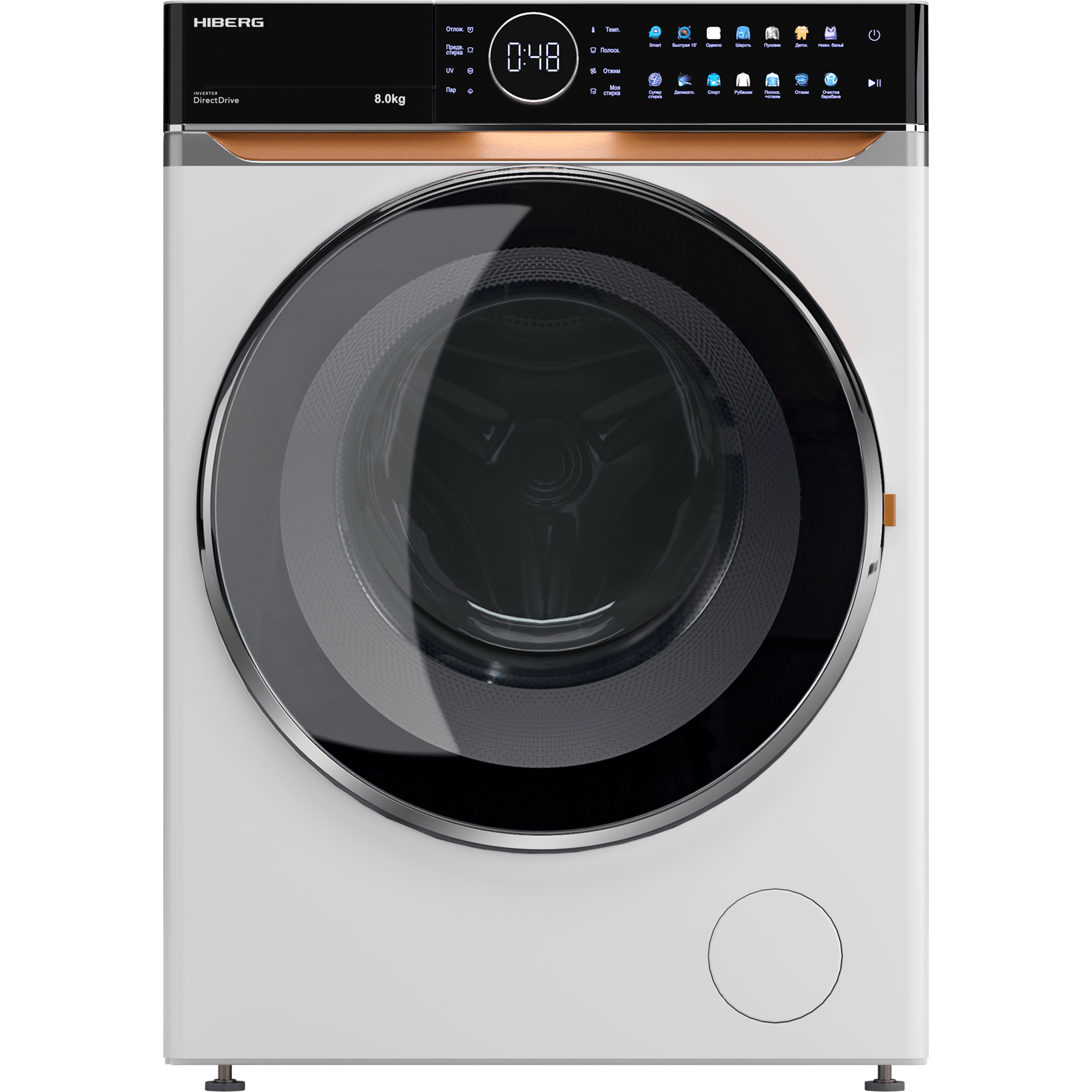 Стиральная машина HIBERG i-DDQ10 - 814 W RU