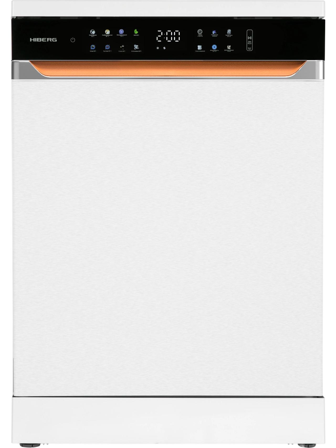 Отдельностоящая посудомоечная машина HIBERG i-Q 6815 LW RU